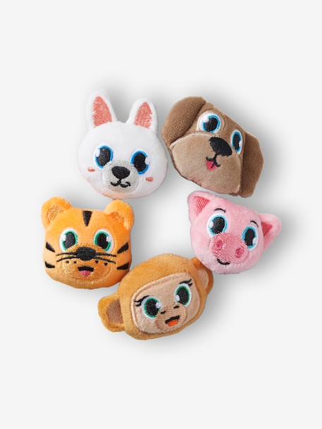 Jibbitz(TM) Fuzzy Animal 5 Packs CROCS(TM) meerkleurig - vertbaudet enfant 