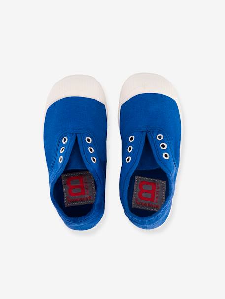 Tennis coton enfant Elly bleu roi+fuchsia+jaune+olive+rose - vertbaudet enfant 