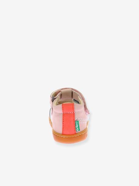 Sandales cuir bébé Bazar rose - vertbaudet enfant 