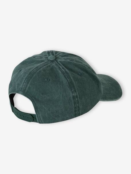 Casquette « Chill » enfant anthracite+vert d'eau+violet - vertbaudet enfant 