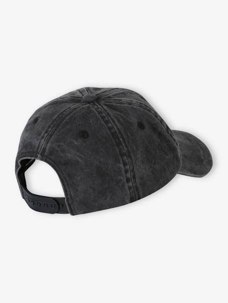 Casquette « Chill » enfant anthracite+vert d'eau+violet - vertbaudet enfant 