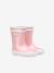 Bottes de pluie bébé Baby Flac rose - vertbaudet enfant 