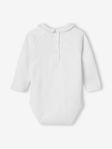 Geboorteset: beha, romper, pyjama, welkomstkaart en ENVIE DE FRAISE zakje wit - vertbaudet enfant 