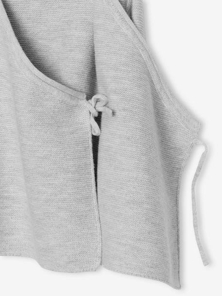 Geboorteset: beha, romper, pyjama, welkomstkaart en ENVIE DE FRAISE zakje wit - vertbaudet enfant 