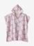 Poncho de bain / plage enfant personnalisable, avec coton recyclé blanc imprimé+carreaux bleu+lilas+menthe - vertbaudet enfant 