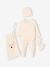 Kit naissance 5 pièces : brassière + pantalon + bonnet + gants + pochon écru - vertbaudet enfant 