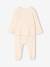Kit naissance 5 pièces : brassière + pantalon + bonnet + gants + pochon écru - vertbaudet enfant 