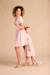 Robe de cérémonie fille matchy matchy capsule mère/fille rose poudré - vertbaudet enfant 