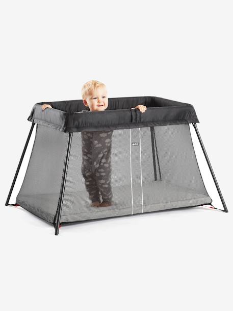 Lit parapluie Light BabyBjörn NOIR+VERT FONCE - vertbaudet enfant 