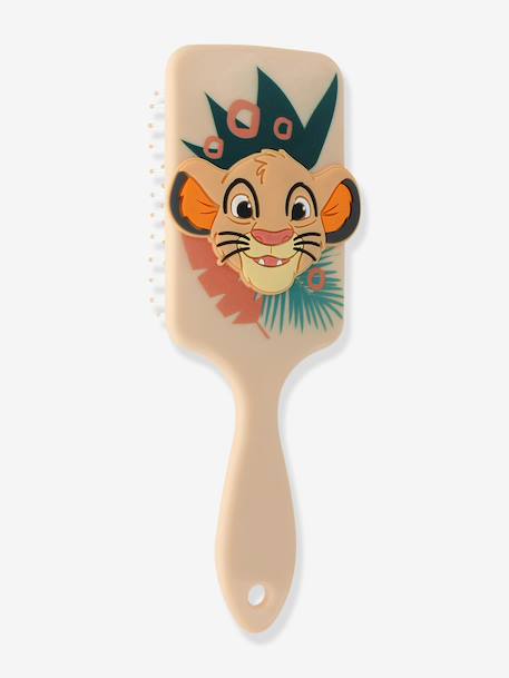 Brosse à cheveux enfant Disney avec application Simba en 3D orange - vertbaudet enfant 