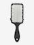 Brosse à cheveux Harry Potter avec application 3D des 4 maisons en silicone noir - vertbaudet enfant 