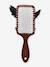 Brosse à cheveux Harry Potter avec apllication 3D Hedwige en silicone bordeaux - vertbaudet enfant 
