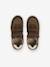 Leren kindersneakers met klittenband bruin - vertbaudet enfant 