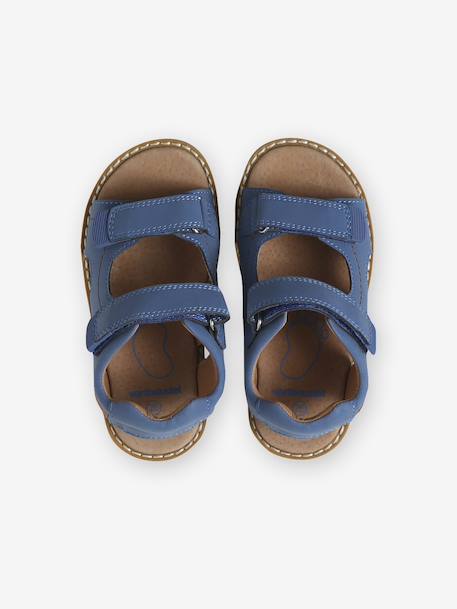 Sandales scratchées enfant collection maternelle bleu - vertbaudet enfant 
