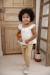 Blouse en voile de coton bébé vanille - vertbaudet enfant 