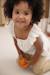 Babyblouse van katoenvoile vanille - vertbaudet enfant 