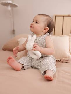 Bébé-Salopette, combinaison-Combinaison bébé naissance en gaze de coton