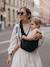 Porte-bébé et enfant 9 mois - 4 ans gris imprimé+marron imprimé - vertbaudet enfant 