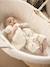 Combinaison naissance écru+rouge - vertbaudet enfant 