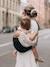 Porte-bébé et enfant 9 mois - 4 ans gris imprimé+marron imprimé - vertbaudet enfant 