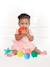 Set van 8 super soft sensorische ballen INFANTINO meerkleurig - vertbaudet enfant 
