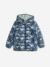 Blouson garçon réversible bleu grisé+bleu océan - vertbaudet enfant 