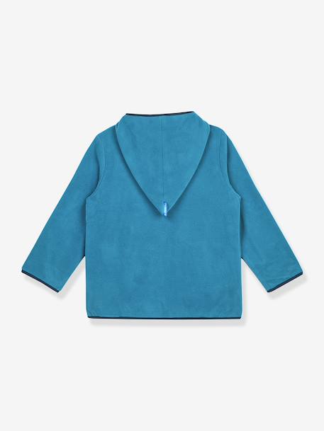 Fleece kinderjas TONTTU FINKID, zip-in binnenjas grijsblauw+oceaanblauw+petrolblauw - vertbaudet enfant 