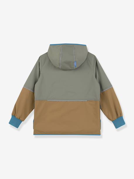 Waterdichte regenjas voor kinderen KIVA MOVE FINKID middenblauw+saliegroen - vertbaudet enfant 