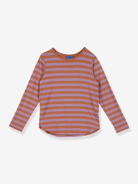 Fille-T-shirt, sous-pull-T-shirt à manches longues rayé pour filles MERISILLI finkid