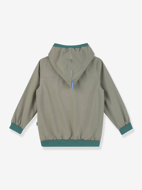 Omkeebare regenjas voor kinderen MUUTUVA FINKID karamel+perzik+saliegroen - vertbaudet enfant 