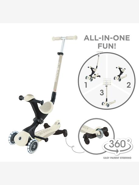 Trottinette évolutive - Deluxe lights eco-logic 360° - beige - vertbaudet enfant 