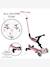 Trottinette évolutive - Go Up Active Lights 360°- menthe+rose - vertbaudet enfant 