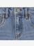 Jeans short Girlfriend shorts LEVI'S® blauw+ecru - vertbaudet enfant 
