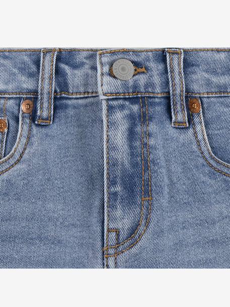 Short en jean Girlfriend shorts LEVI'S bleu+écru - vertbaudet enfant 