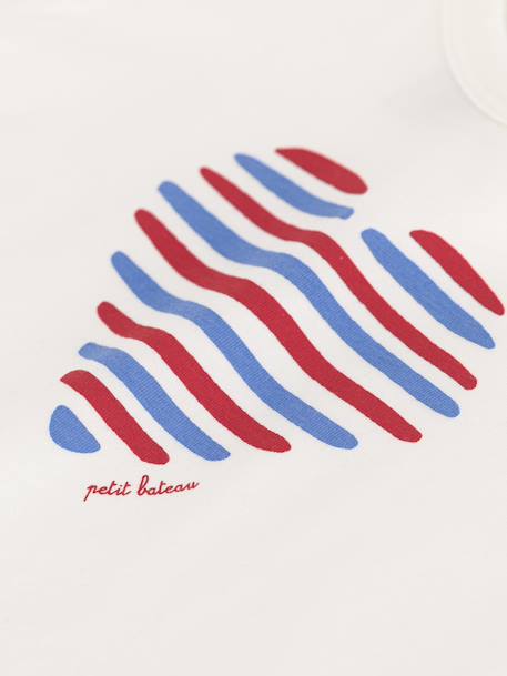 Tee-shirt bébé manches courtes blanc - vertbaudet enfant 