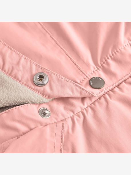 Veste mi-saison bébé MATWAI avec doublure polaire bois de rose - vertbaudet enfant 