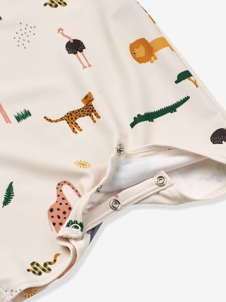 Combinaison de bain bébé Thor beige+rose pâle - vertbaudet enfant 