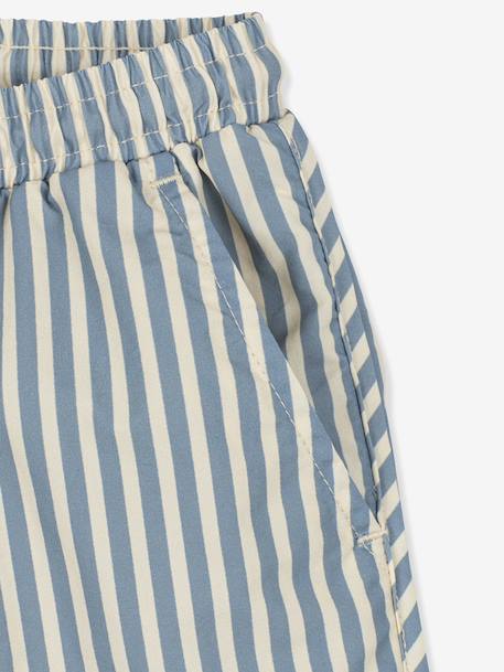 Badpak Asnou KONGES SLOJD blauw, gestreept - vertbaudet enfant 