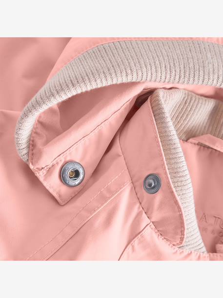 Veste mi-saison bébé fille MATWAI bleu foncé+bleu pâle+bois de rose+brun+jaune+jaune pastel+lilas+rose poudré+sable+vert sauge - vertbaudet enfant 
