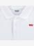 Polo LEVI'S garçon manches courtes blanc+marine - vertbaudet enfant 