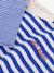 Baby T-shirt van katoen met lange mouwen, gestreept PETIT BATEAU blauw - vertbaudet enfant 