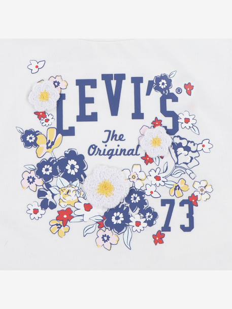 Ensemble top et short bébé LEVI'S blanc - vertbaudet enfant 