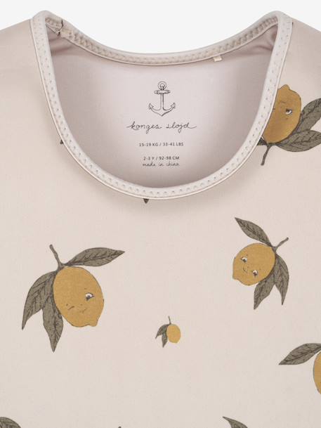 Gilet de natation avec brassards jaune - vertbaudet enfant 