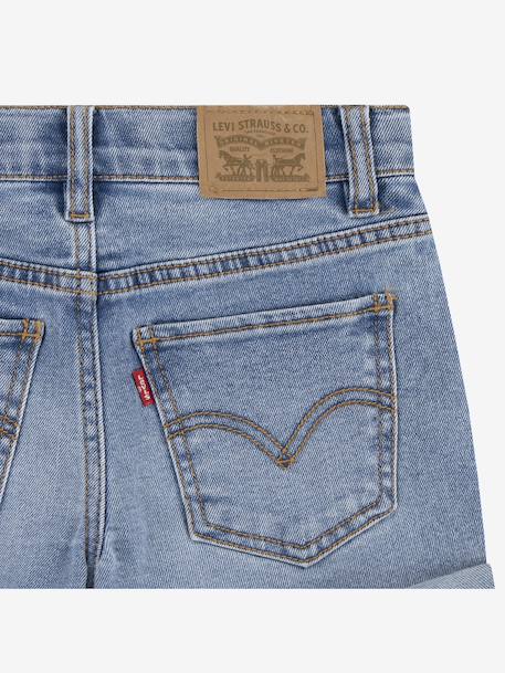 Short en jean Girlfriend shorts LEVI'S bleu+écru - vertbaudet enfant 