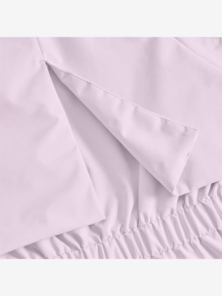 Veste mi-saison imperméable fille avec doublure polaire MATALGEA bois de rose+rose poudré+vert sauge - vertbaudet enfant 
