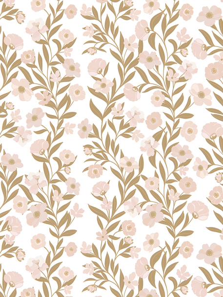 Vliesbehang bloemenslinger LILIPINSO rozen - vertbaudet enfant 