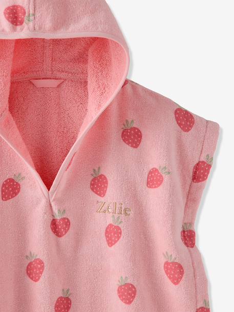 Set van 3 effen lange luiers in biologisch katoenen gaas* roze, bedrukt+wit, bedrukt - vertbaudet enfant 