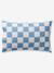 Dekbedovertrekset + kussensloop kind met gerecycled katoen VARSITY blauw, geruit - vertbaudet enfant 