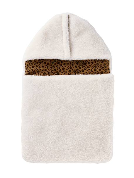 Dubbelzijdige slaapzak ENVIE DE FRAISE ecru - vertbaudet enfant 