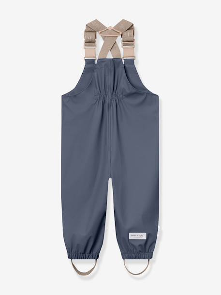 Ensemble enfant : veste de pluie & pantalon imperméable MATWAINIS bleu foncé+vert - vertbaudet enfant 